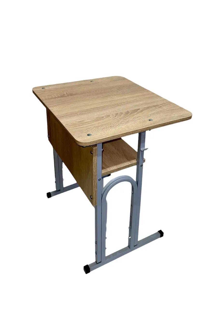 Шкільна парта регульована одномісна трансформер з полицею. МЕБЛІ ГОСТ